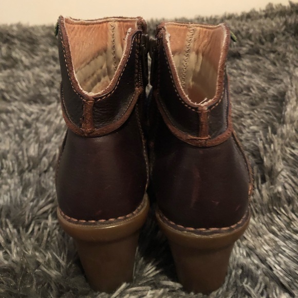 El Naturalista Brown Leather Shoes - Picture 2 of 6